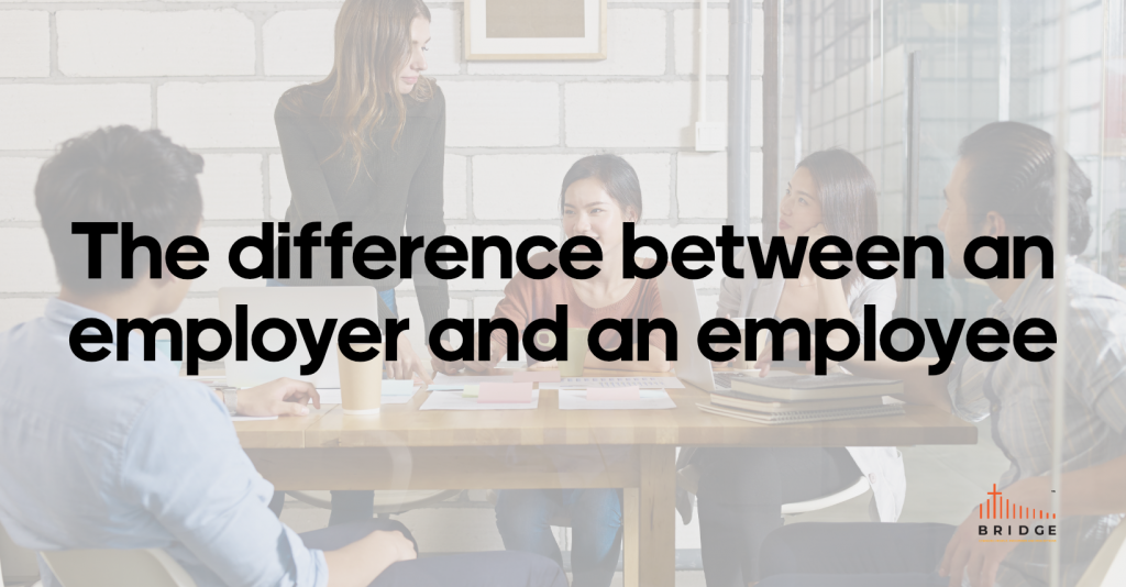 The Difference Between An Employer and An Employee